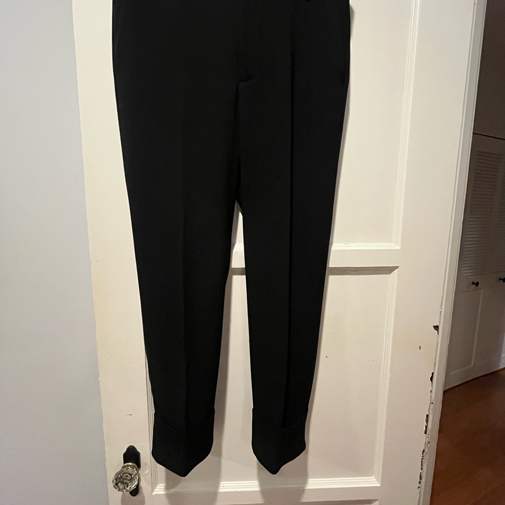 Vince Black Tailored Trousers